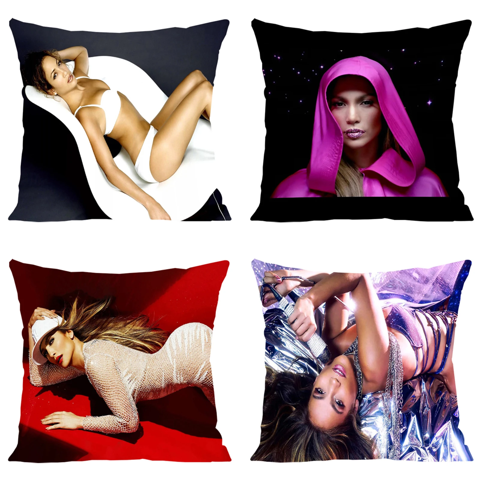 

Cushion Covers for Decorative Cushions J-Jennifer Lopez Fan Gifts Pillowcases for Pillows 45x45 Cushion Cover Home Decoration