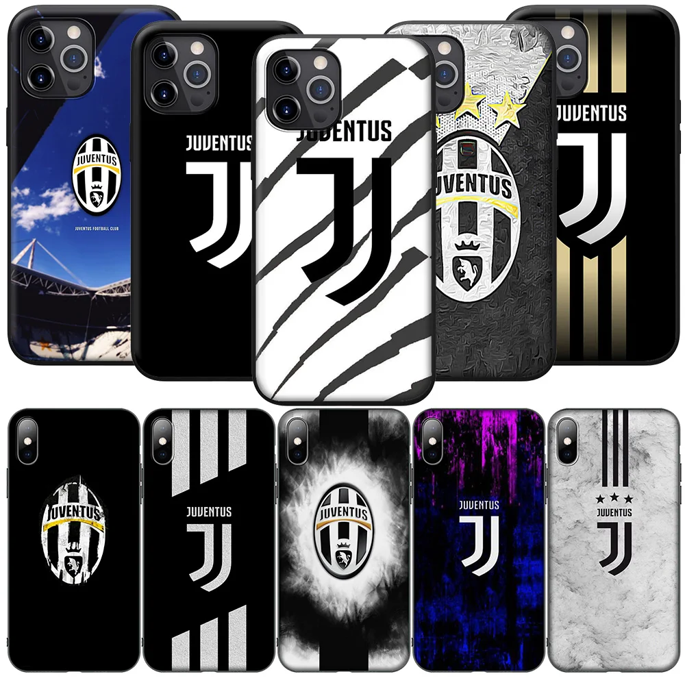 J-Juventus Phone Soft Case for Samsung Galaxy A15 S10E S9 S8 S7 Note 20 10 9 8 Plus Lite