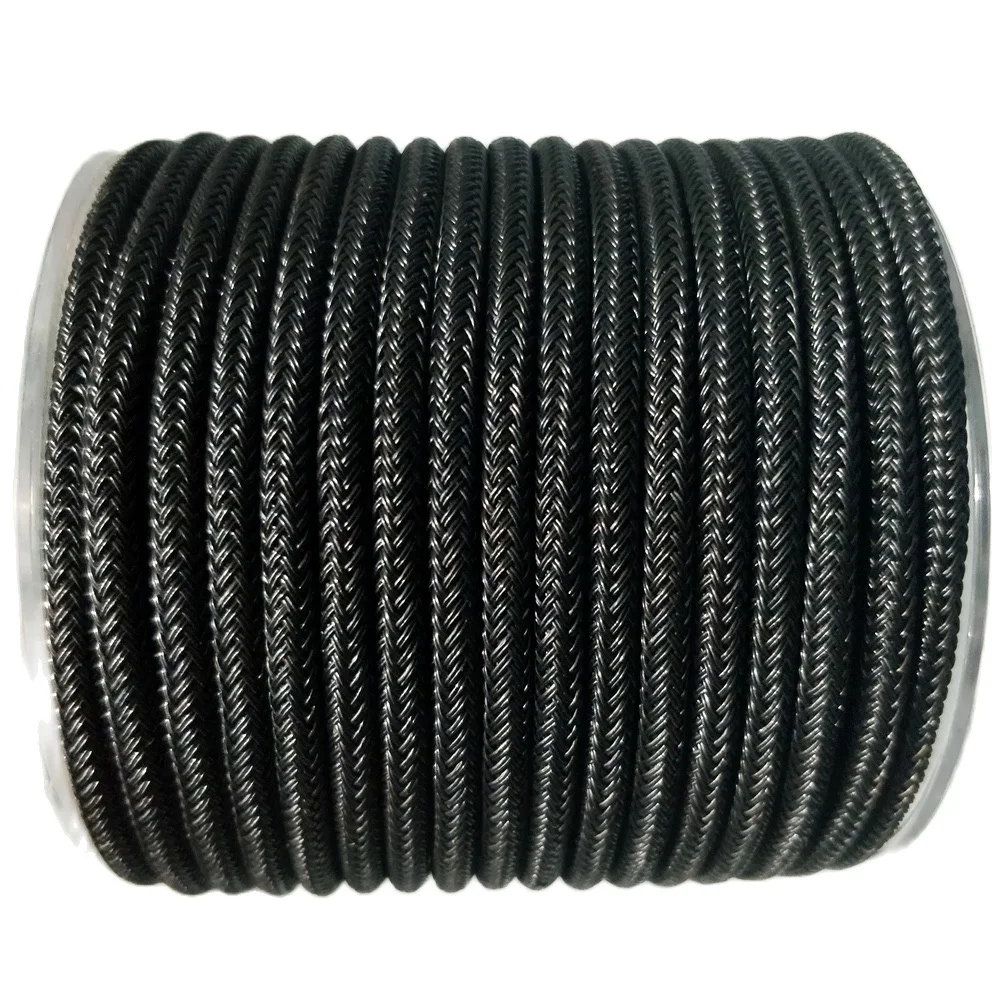 About the Fit 6mm 1M Braided Steel Wire/Leather/Rubber Jewelry Accessories Metal Rope Mesh Bands Woven Cable Craft Collar Making