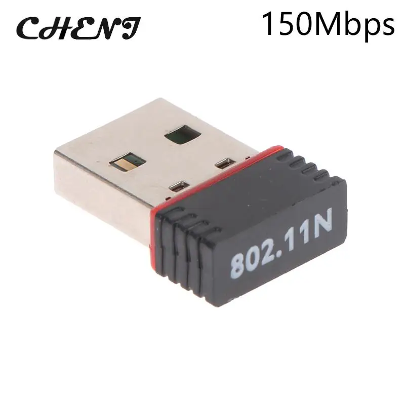 Mini USB Wifi Adapter 802.11n Antenna 150Mbps USB Wireless Receiver Dongle Network Card External Wi-Fi For Desktop Laptop