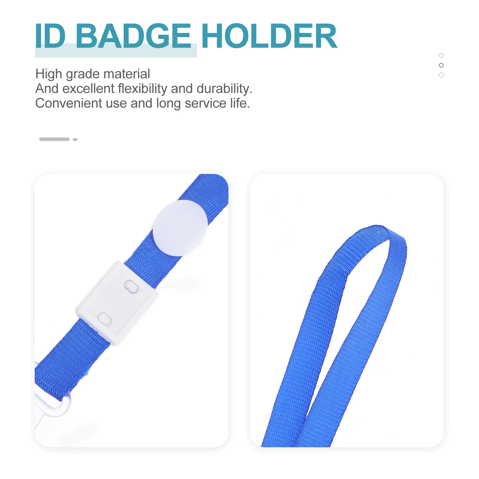 50 قطعة حامل شارة الهوية لبطاقات العمل علامات الترخيص المدرسية حبل معلق معرض اسم العلامة حزام #1