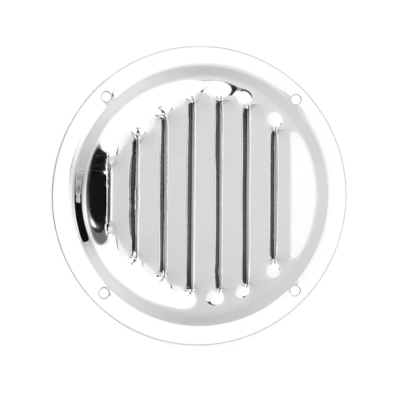 125mm 316 Stainless Steel 5 inch Air Vents Mirror Treatment Wall Ventilation Outlet Cap for Home Kitchen for Yacht for Caravans