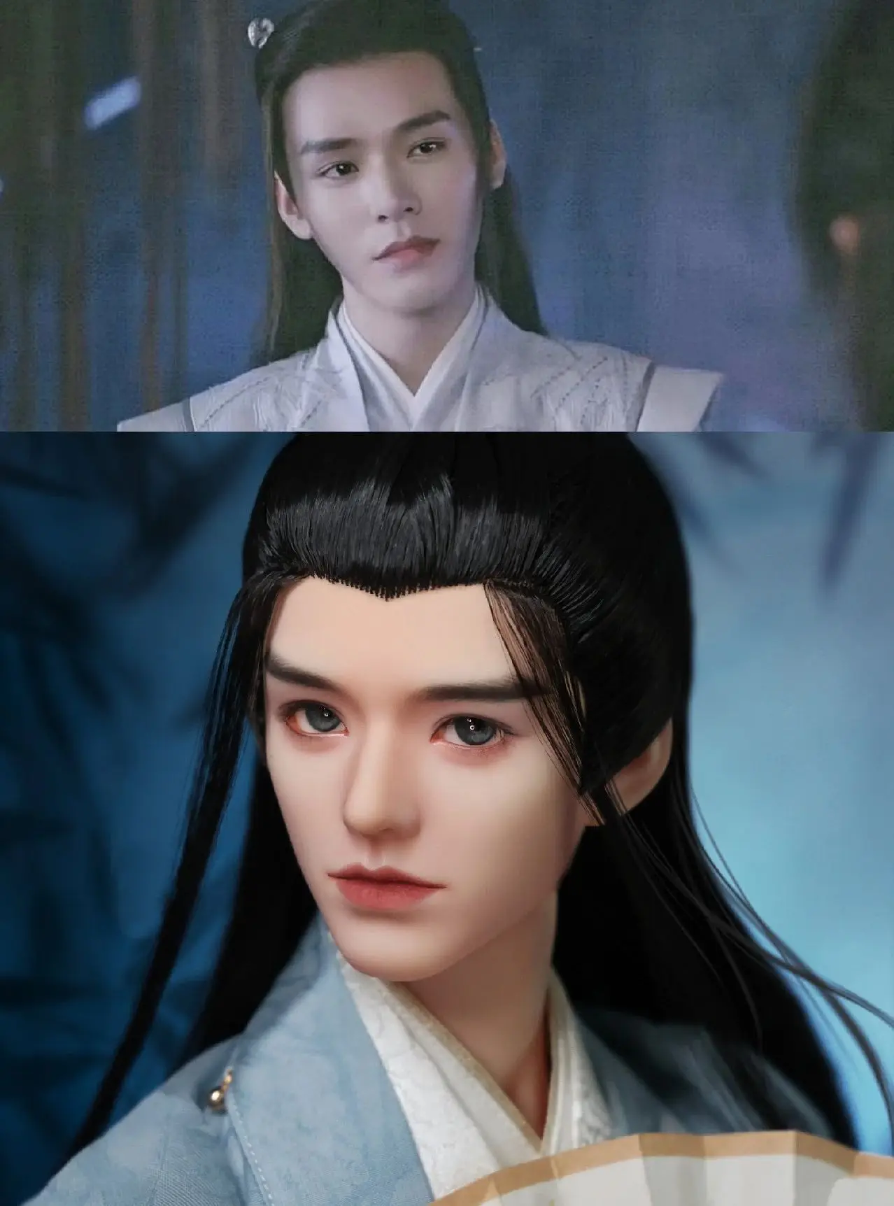 

1/3 Bjd Figure Gong Jun Wen Kexing Original Doll Realistic Makeup Word Of Honor Top Exquisite Head 70cm Tall