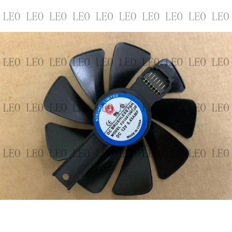 MY For FD10015M12D DC12V Graphics Fan for Sapphire RX 5500 5600 5700XT PULSE Cooling