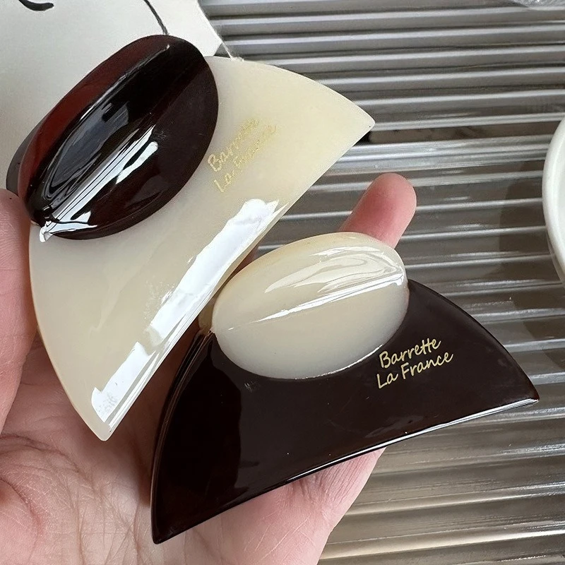 

Утолщенный полукруглый зажим с уксусной кислотой, зажим в виде акулы, высококачественный женский модный зажим для головы