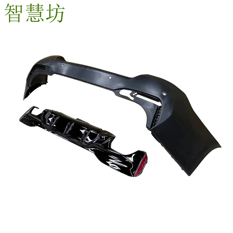 

Suitable for BMW 5 Series F10/F18 (2011-2016) modified with 2021 M5 body kit, rear bumper with four exhaust outlets, and rear li