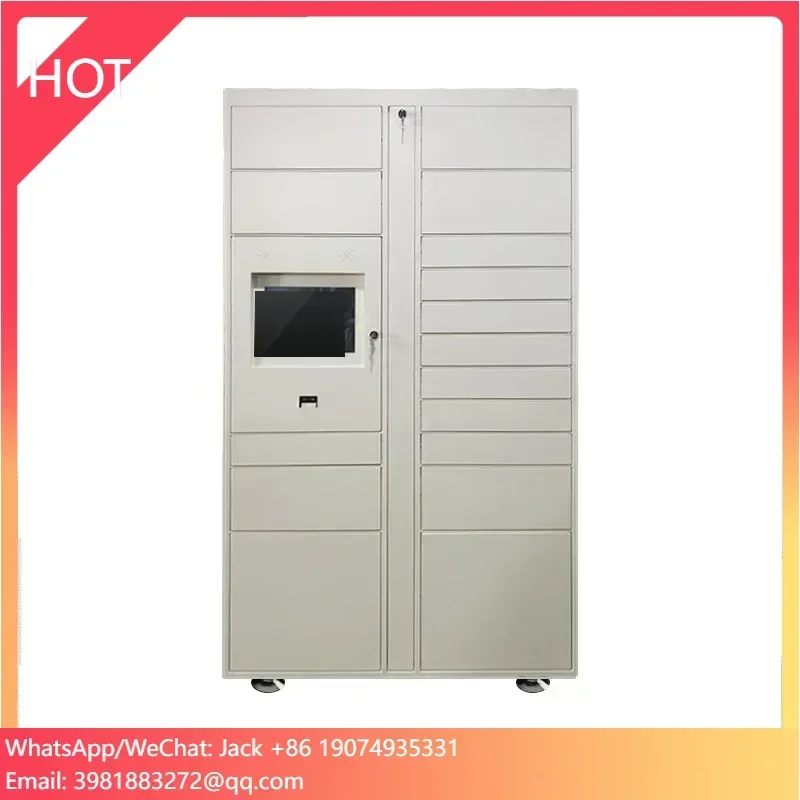 

Self service Kiosk Smart outdoor parcel locker intelligent digital cabinet E-commerce container IOT mailbox network cupboard