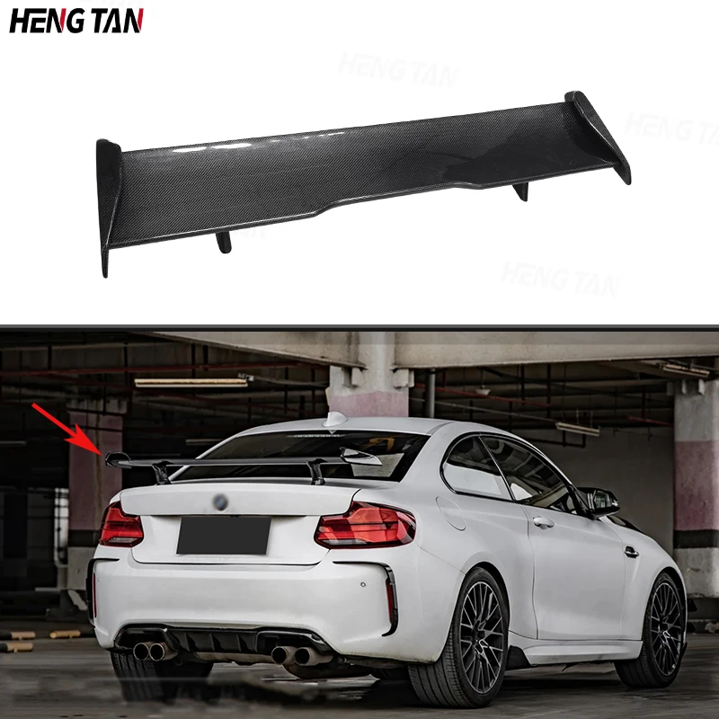 Carbon Fiber Car Rear Trunk Spoiler Rear Wing Tail Wing For BMW 2 Series F22 M5 G20 F87 F22 F30 M2 M3 M4 2013-2020 MP Style