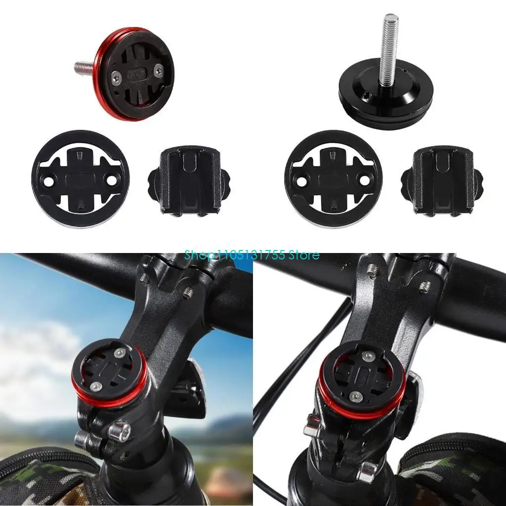 

K0EF Bike Computer Mount Aluminium Alloy Odometer Extension Mount Bike Computer Holder Speedometer Mount Bracket Durable