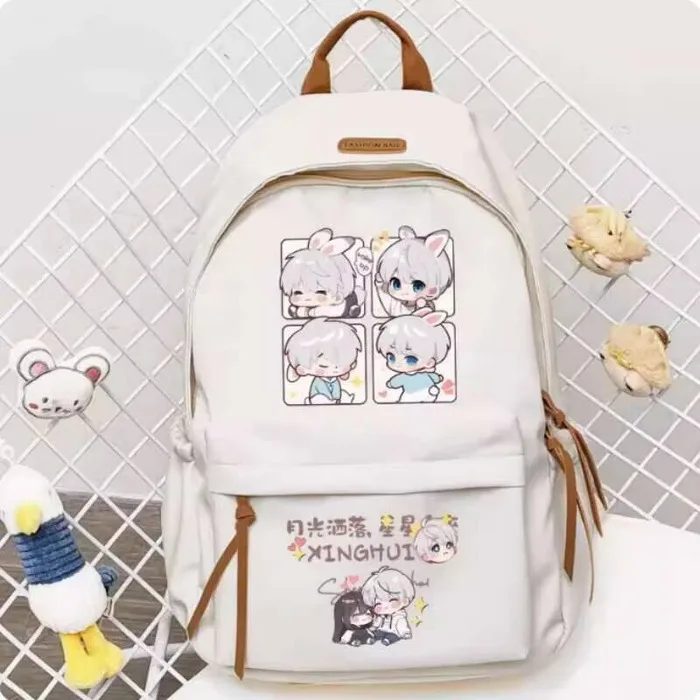 

Anime Love And Deepspace Xavier Schoolbag Backpack High-Capacity Shoulder Bag Cosplay Student Teenage Gift B1606 Anime