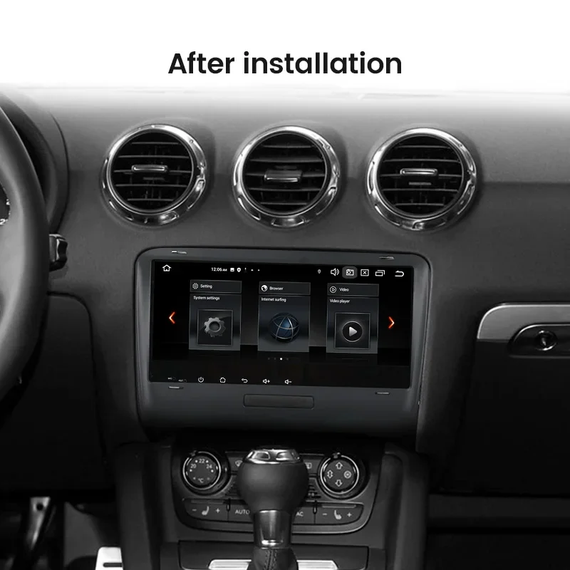 8.8inch IPS Screen Car Radio stereo For Audi TT MK2 8J 2006-2012 Multimedia Player Headunit Carplay Android Auto 8+128G DSP RDS