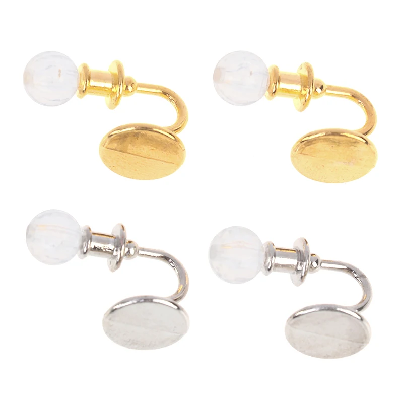 1Pair Dollhouse Miniature Silver/Gold Crystal Wall Lamp Model 1:12 Mini Wall Light Doll House Decor Accessories