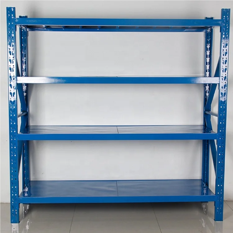Heavy Duty Storage Shelf  Bolted Type Warehouse Display Racks Adjustable Height Rack