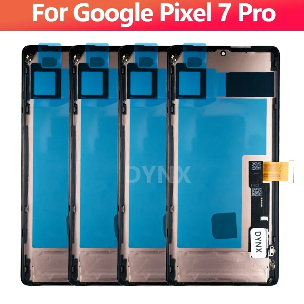 6.7\'\'Super OLED For Google Pixel 7 Pro GP4BC GVU6C GQML3 LCD Display No frame Touch Screen Digitizer Assembly Replace