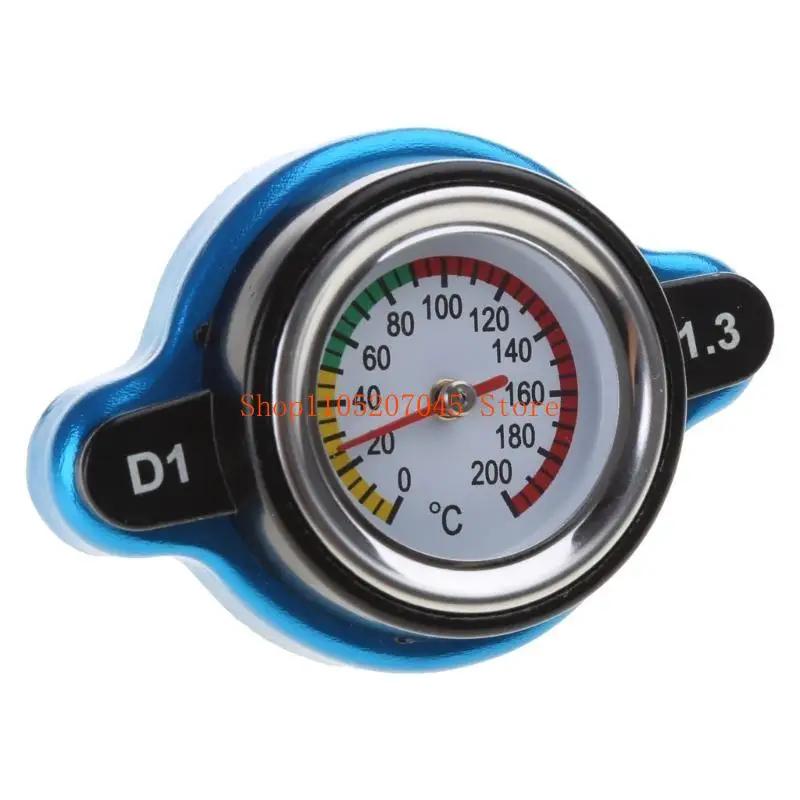 37cd Thermost Radiator Cap Cover With Water Temp Gauge 0.9 Bar/ 1.1 Bar/1.3 Bar Cover