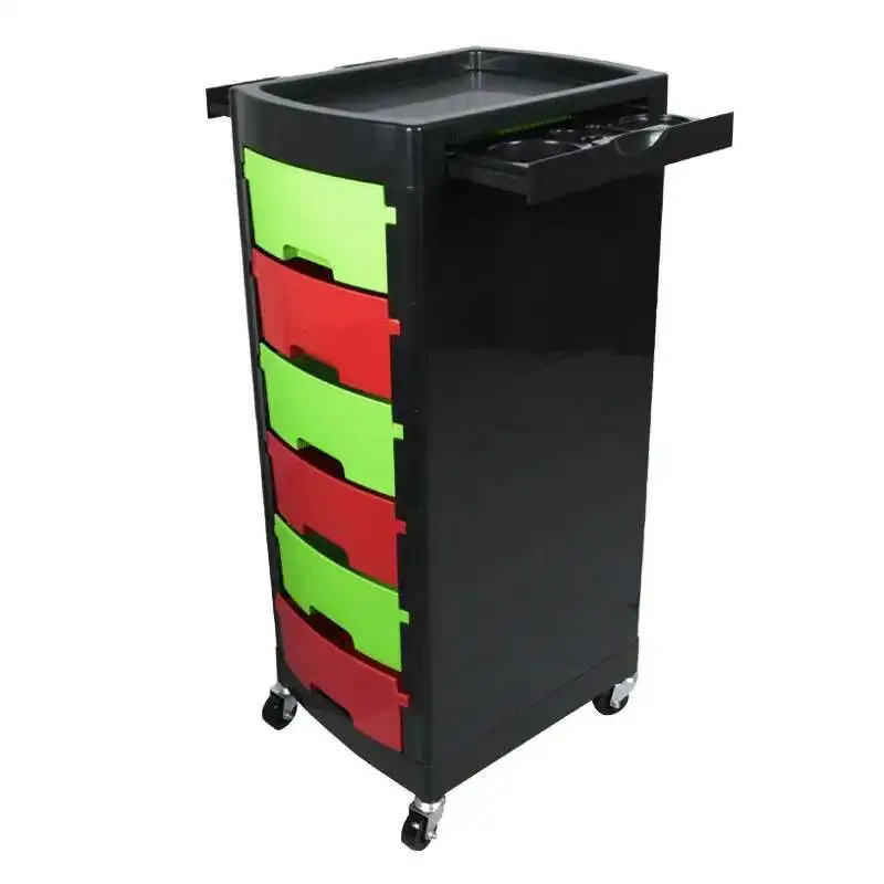 イタリアスタイルのオリジナリティモダンなトロリーデザイナー多機能理髪店トロリー美容室家具 Skjuta En Vagn HBSC