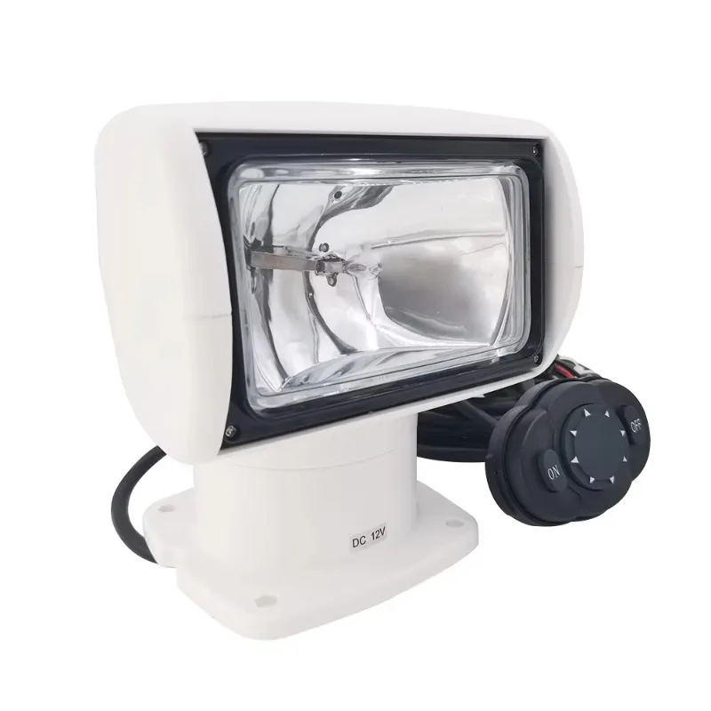 2026 hot sell -Boat Remote Control Spotlight Truck Car Marine Search 12/24V High Power Speedboat Search Headlight
