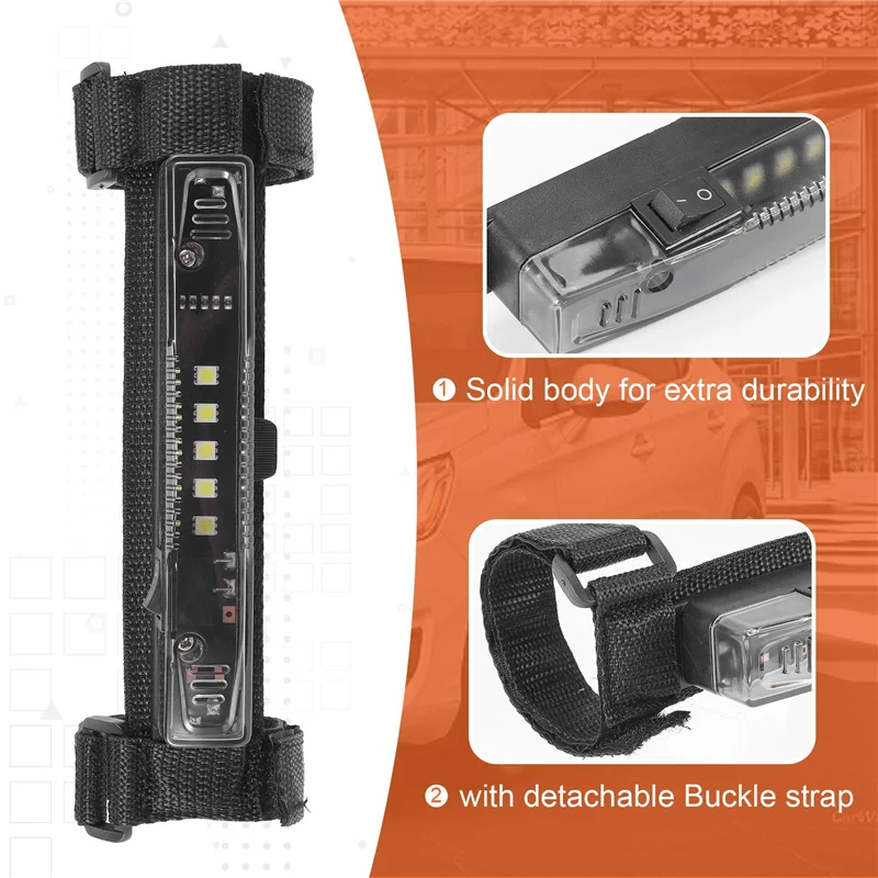 A73X-UTV ATV-interieurverlichting, universele rollbar-montage LED-licht daklamp voor Polaris RZR Can-Am auto