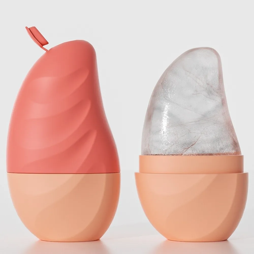 Silicone Ice Face Roller Schoonheid Huidverzorging Gereedschap Face Lifting Ice Roller voor gezicht Herbruikbare lekvrije gezichtsmassager