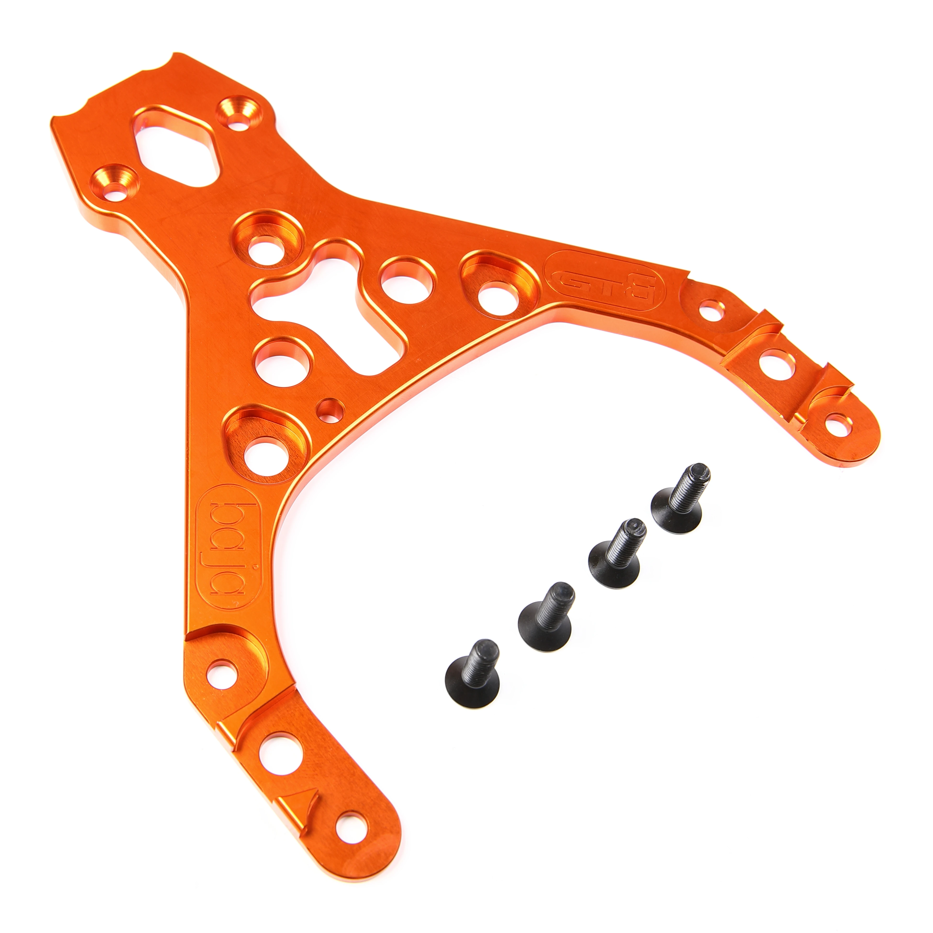 GTBRacing Metal Thicken  Front Upper Plate Support Arm for 1/5 RC Gasonline Car HPI km Baja 5B SS 5T 5sc