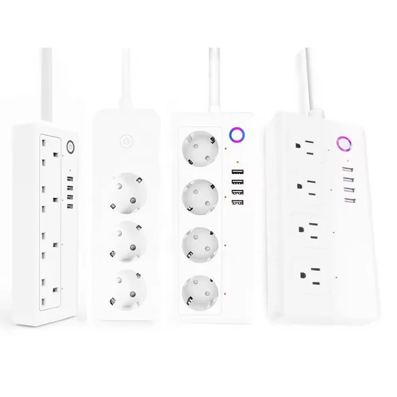

Tuya Smart Wifi Socket Plug EU UK US & Brazilian For UL Electric Bar Power Strip With USB