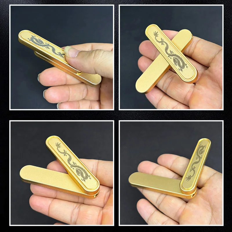 Curseur de poussée illimité EDC Fidget Spinner, curseur de poussée magnétique en métal, jouet anti-Stress, améliore la concentration, jouets Fidget