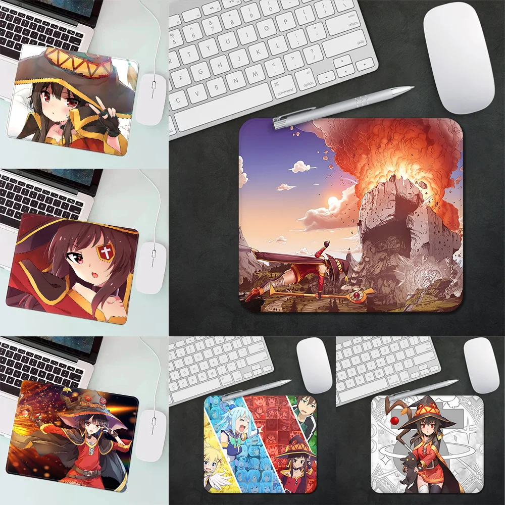 

KonoSuba Gaming Mouse Pad XS Small Mousepad For PC Gamer Desktop Decoration Office Mouse Mat Deskmat Rug