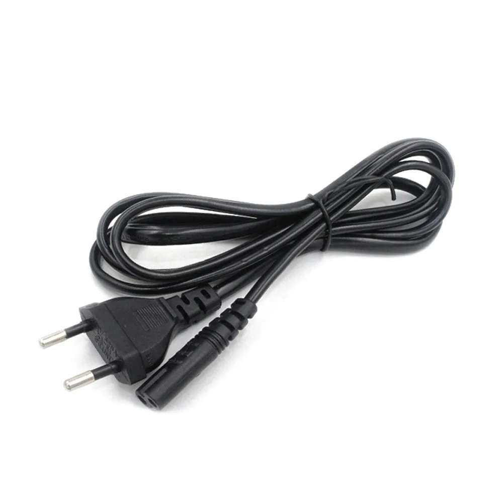2-poliger Stecker eu zu c7 Verlängerung kabel Netz kabel iec Wechselstrom kabel Ladekabel für Laptop LED-Licht Taschenlampe