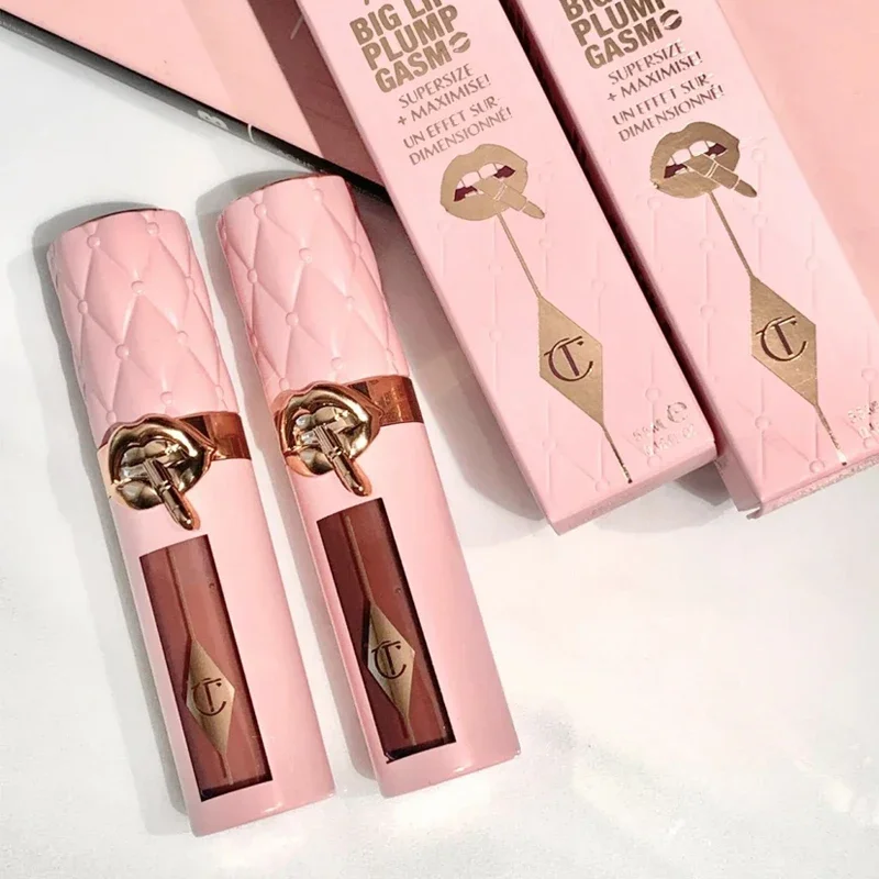 Hot CT Limited Edition Plumping Lip Gloss Moisturizing Volumizing Lip and Fruit Flavor Lip Gloss Colorful Powder Blusher Stick