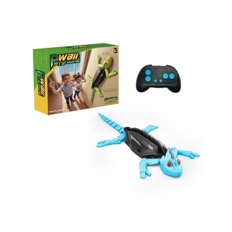 Controle remoto parede escalada lagarto simulação escalada carro gecko animal carro de controle remoto brinquedo das crianças