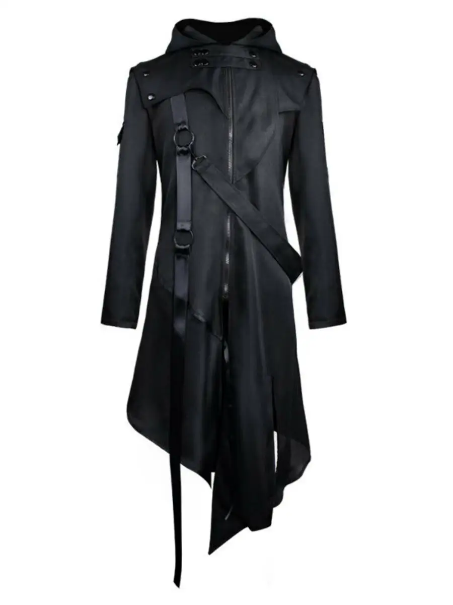 Manteau de Cosplay gothique Sle loween pour hommes, Costume traditionnel en Polyester, meilleure vente, automne et hiver