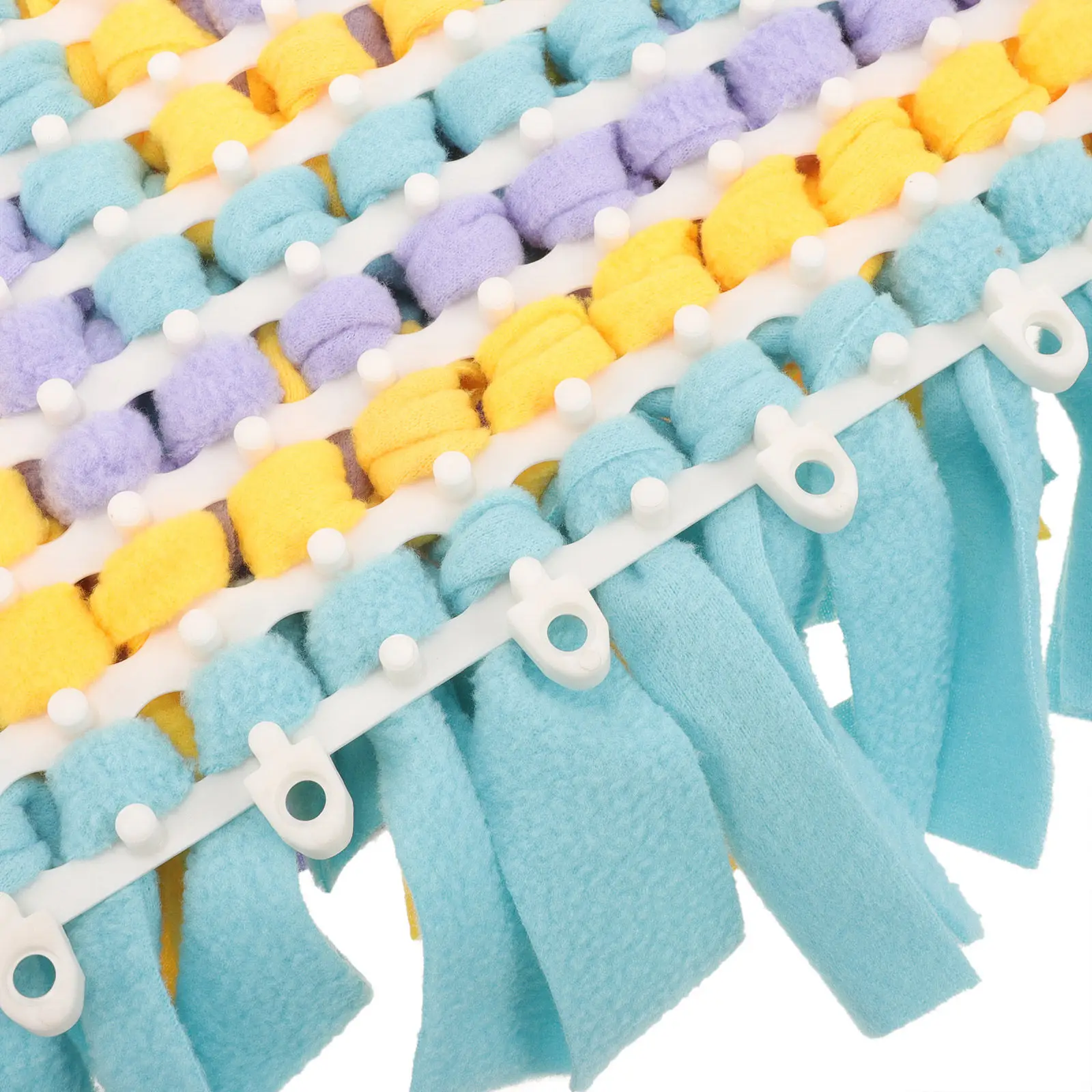 Bite-Resistant Thick Polar Fleece Dog Snuffle Mat for Mental Stimulation, Anxiety Relief & Natural Foraging Feeding
