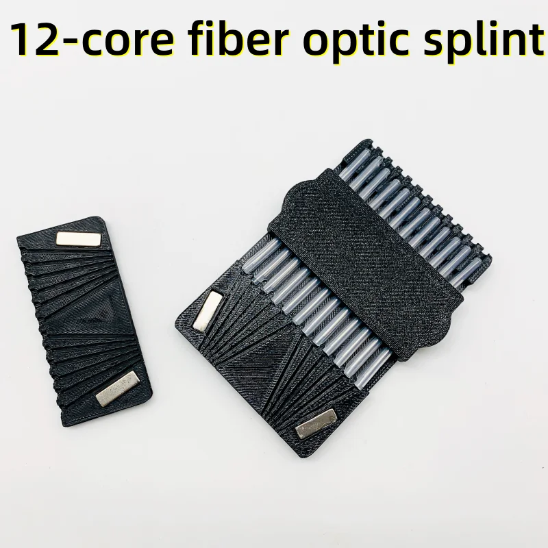 Heat Shrink Tube Fiber Threading Board, Heat Shrink Tube Fiber Threading Auxiliary Tool Tube Clamp Set Fiber Threading Board