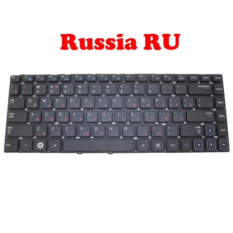 

RU SL SW HB TR HU Keyboard For Samsung NP300E4A NP300V4A NP305E4A NP300E4C Russia Slovenian Swiss Turkey Hungary Hebrew Nordic