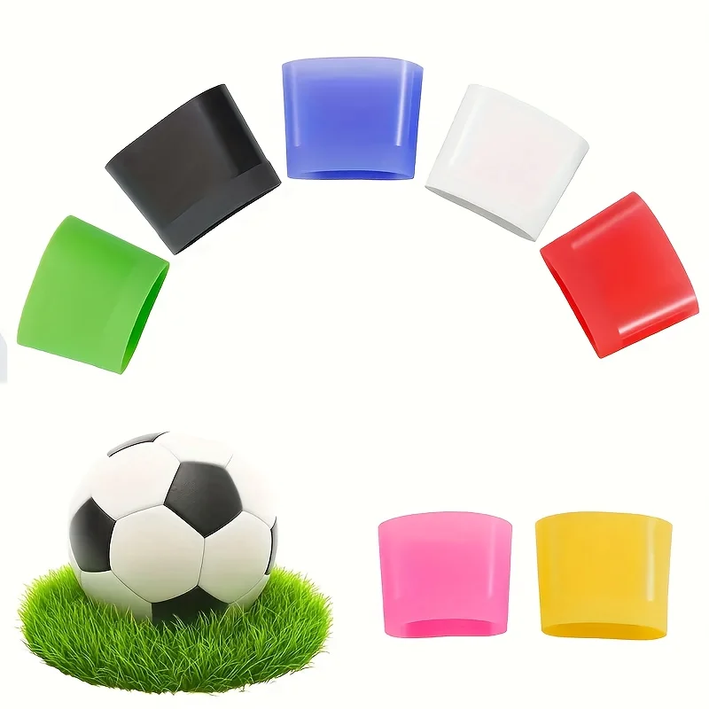 One pair Super Elastic Silicone Leg Straps, Suitable for Football Socks - Non-slip, Calf Support, Reusable Fitness Equipment,