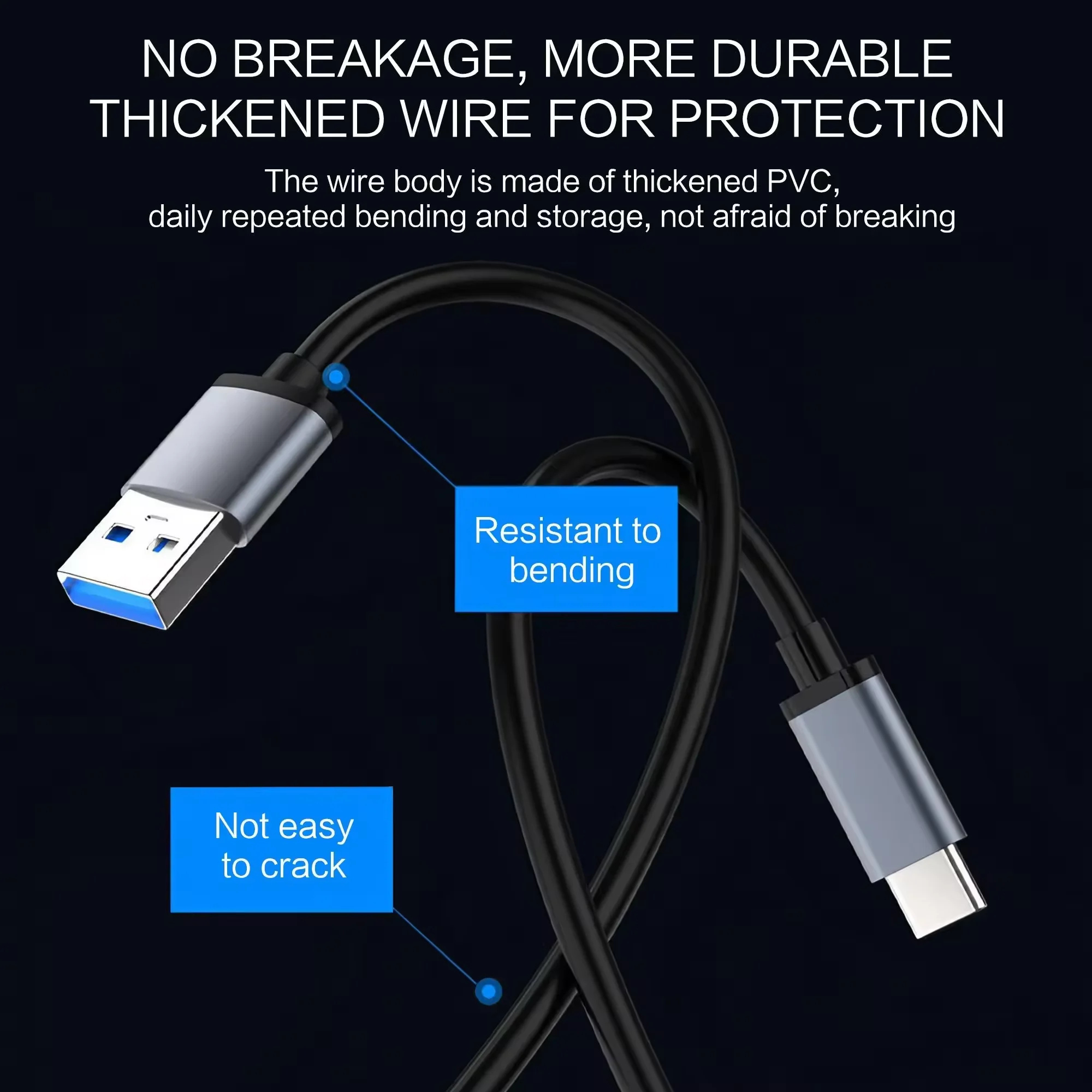 7 Ports USB 3.0 TypeC HUB Expander High Speed OTG Adapter Docking Station For PC Macbook Laptop Hard Drive Mouse Keyboard image 6