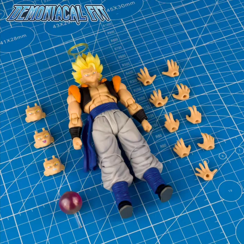 Demoniacal Fit Dragon-Ball Shf Action Figure Gogeta Figures Hero Waltz Gogeta Figurine Super Saiyan Collection Toy Gift In Stock