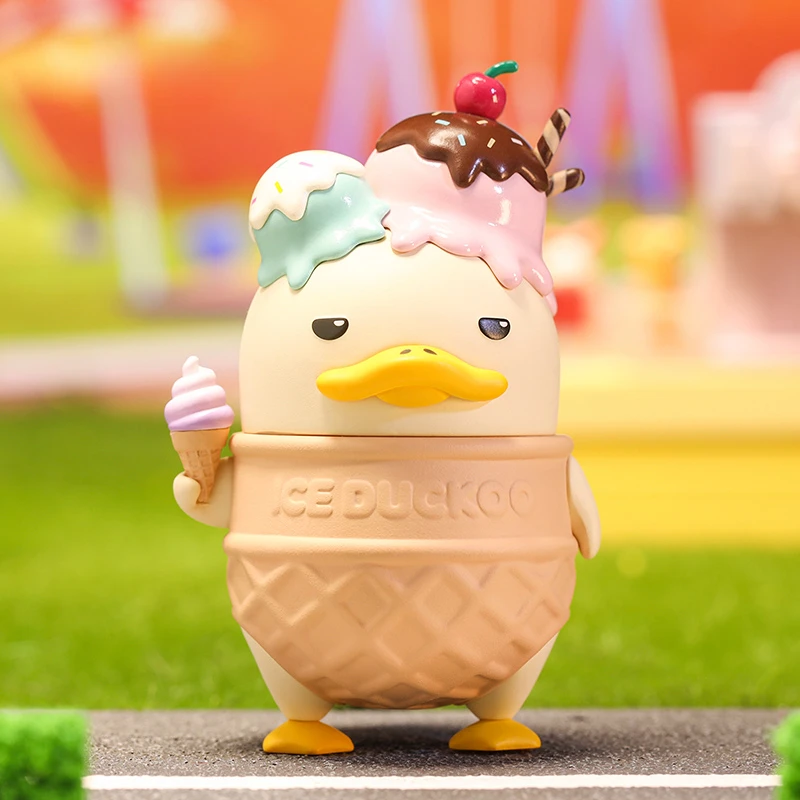 USER-X ICE CREAM DUCKOO Limited Edition Big Doll Action Kawaii Anime Animal Cute child Toy Figures Girl Birthday Gift