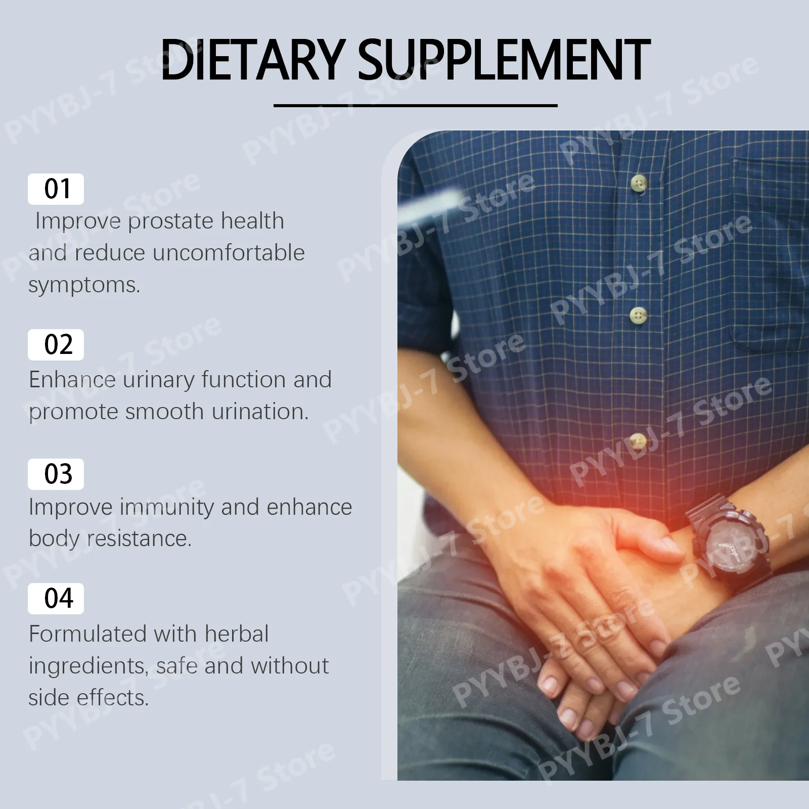 Erkek Prostat Destek Kapsüller - Herbal Wellness Formula incelemesi ve fiyatı