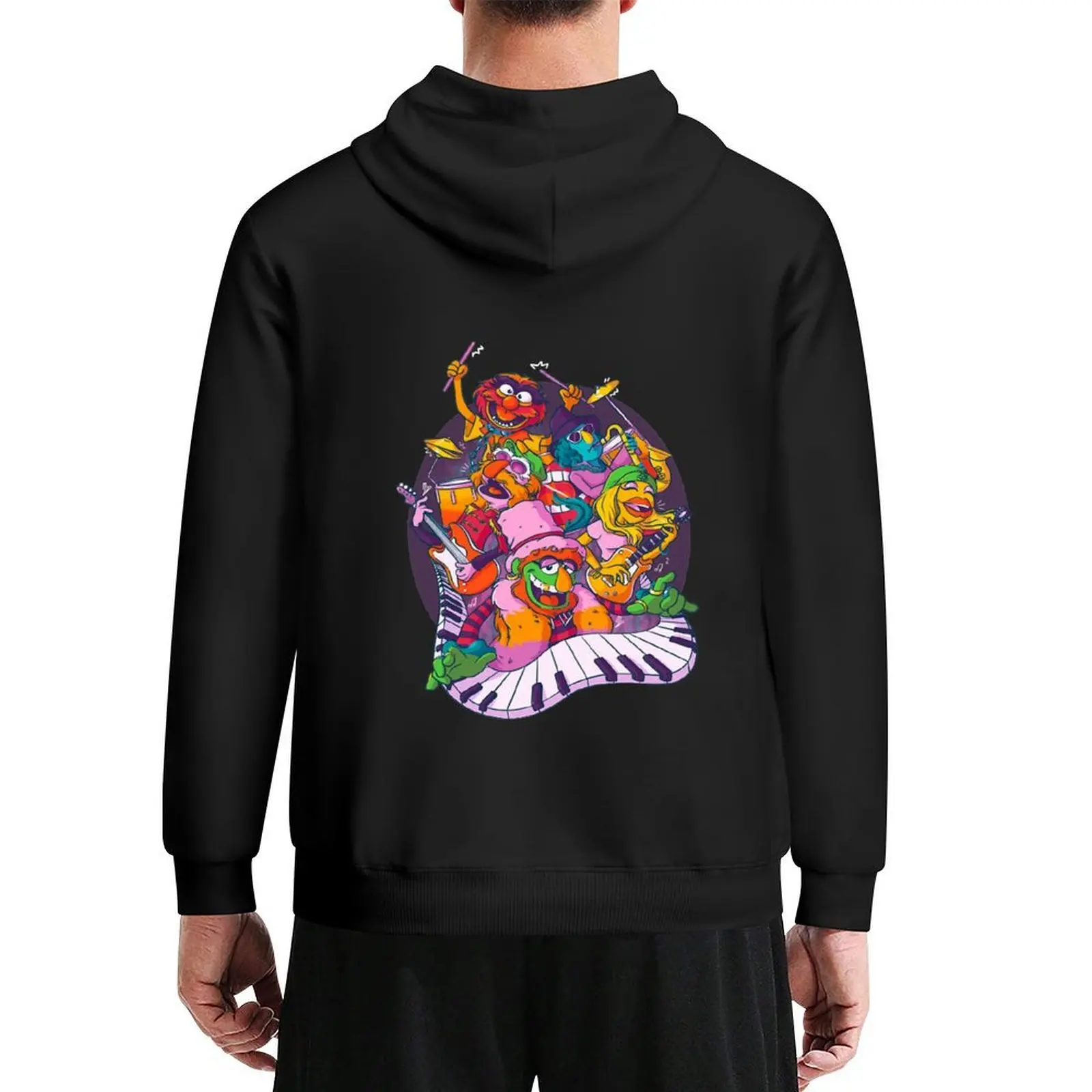

Muppets Electric Mayhem Hoodie anime clothes aesthetic clothing mens designer clothes mens clothing hoodie men