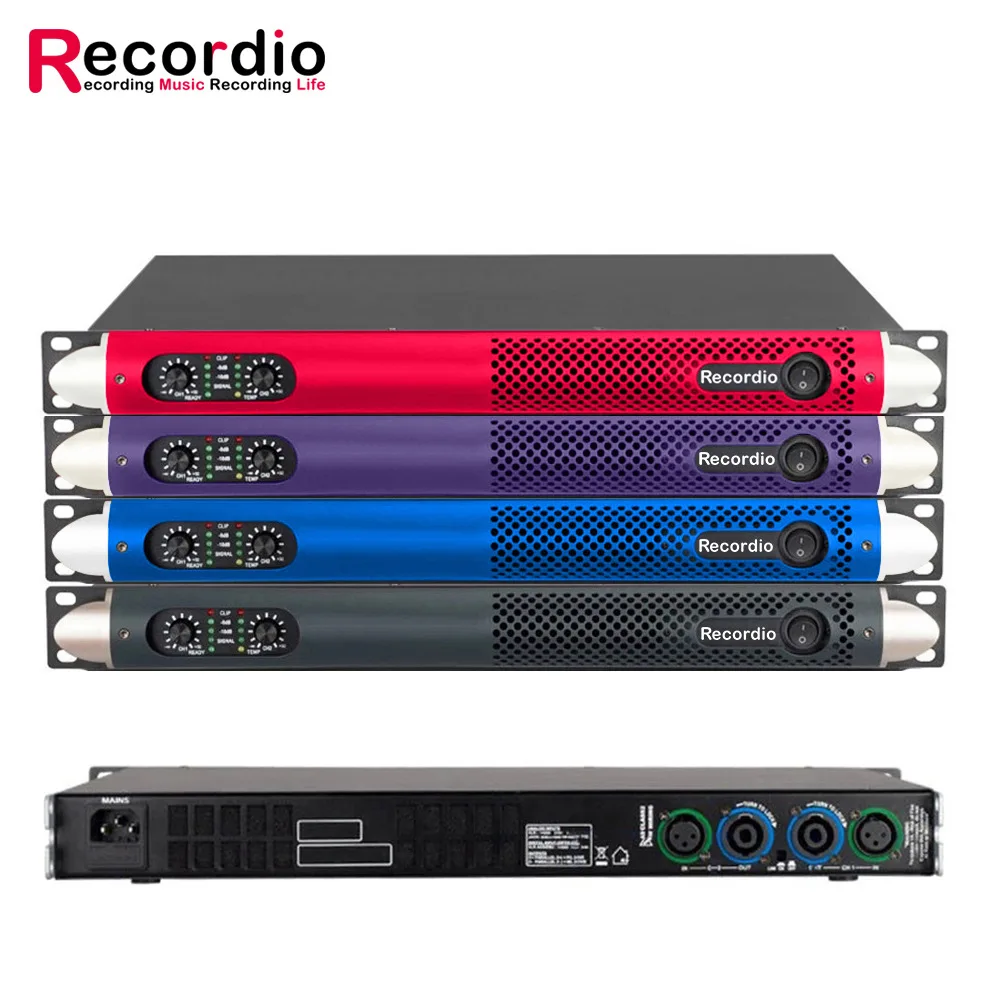 GAP-D1200 household digital power amplifier, two-channel 1U high-power amplifier, stage KTV amplifier