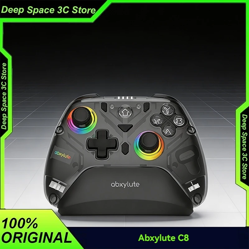 control-inalambrico-para-juegos-abxylute-c8-con-bluetooth-joystick-de-efecto-hall-de-triple-modo-agarre-ergonomico-para-pc-switch-ios-android-y-steam-deck