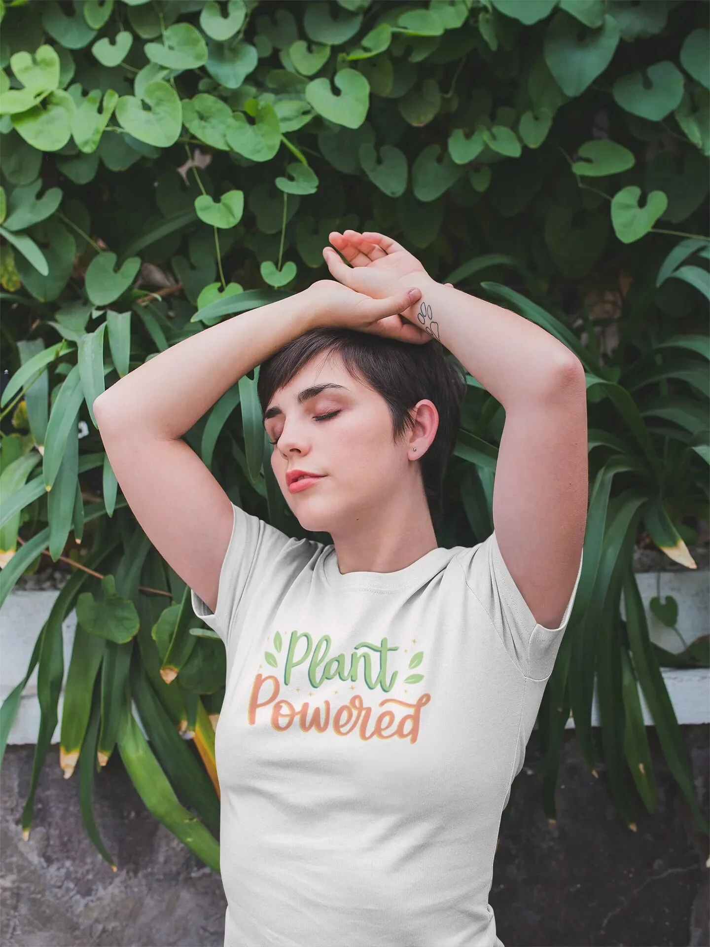 Plant Power Cruelty Free T-shirt Vêtements respectueux des animaux Mode éco-responsable Activisme végétalien Design tendance