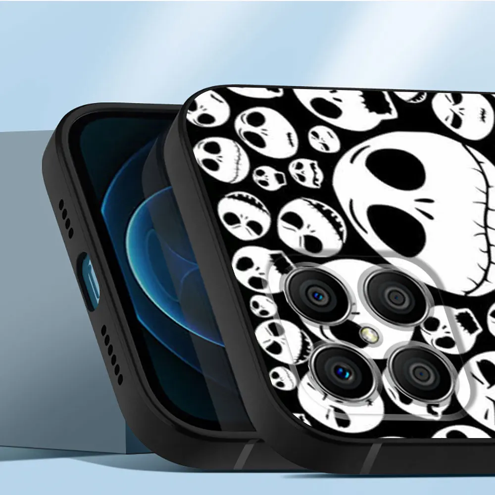 Case For Huawei Honor X8 8X X9a X7 X6a X6 90 Pro 70 P50 P20 Lite P40 P30 X8a P60 Phone Cover Jack Nightmare Before Christmas