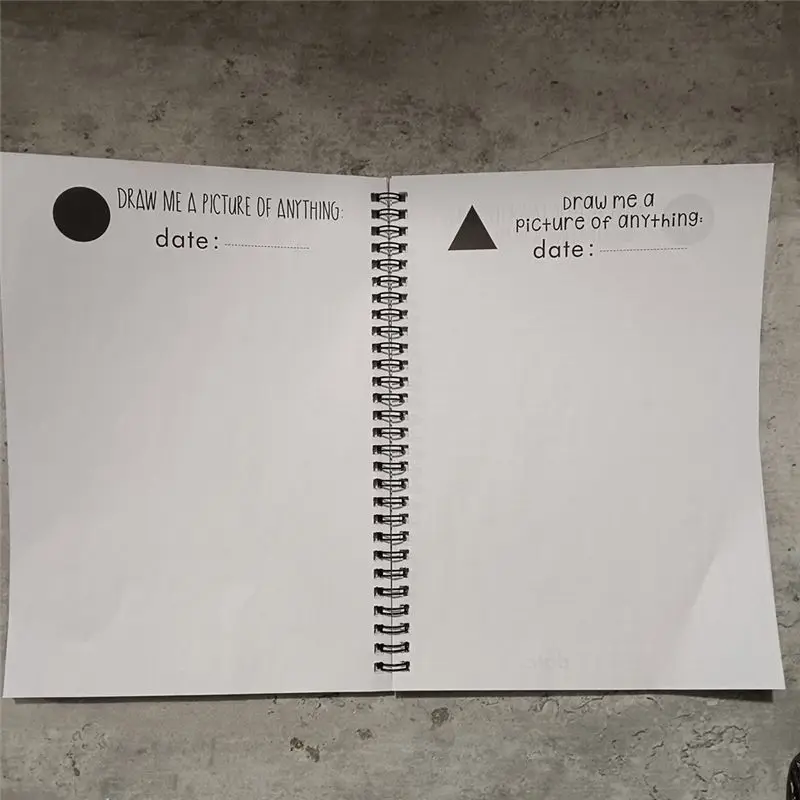 AEF7-مخطط تفاعلي للوالدين والطفل، دفتر تذكار فريد محمول لتحسين علاقة الوالدين والطفل #3