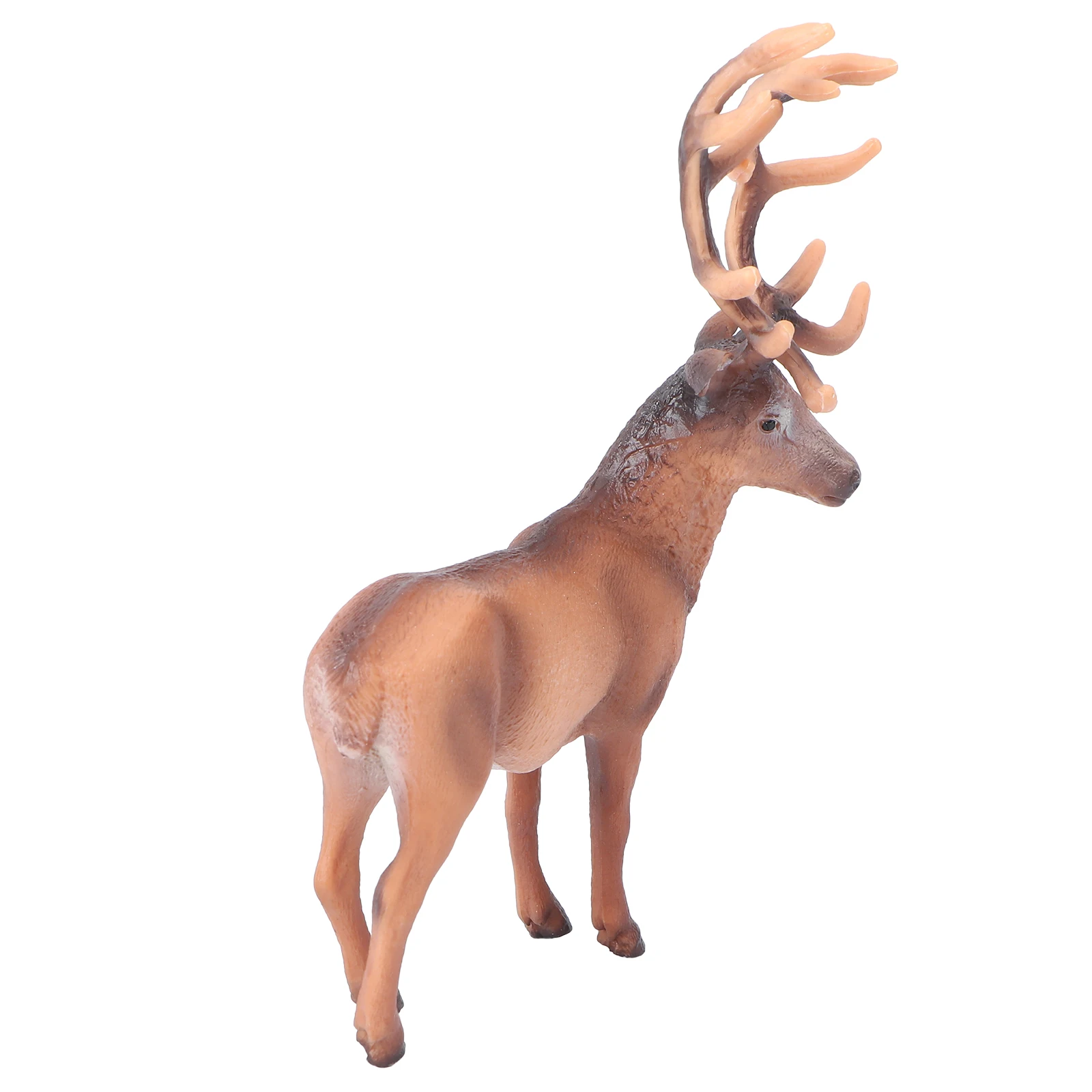 

1Pc Elk Adornment Solid Plastic Christmas Crafts Fine Workmanship Living Room Bedroom Office Decor