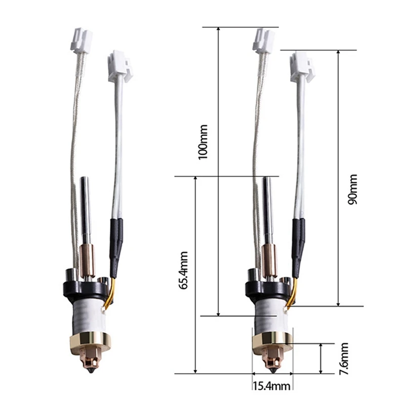 Für Ender 3 V3 Hotend Integriertes Kit Heizungsthermistordüse für Ender 3 V3 PLUS Upgrade Kit