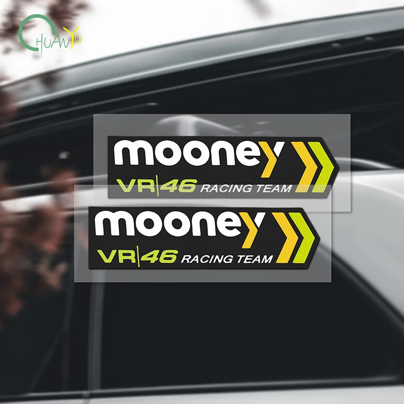 

Наклейки для мотоциклов MotoGP MOONEY 46 RACING team Rossi, наклейки для модификации мотоциклов, электрических мотоциклов, светоотражающие наклейки для автомобилей