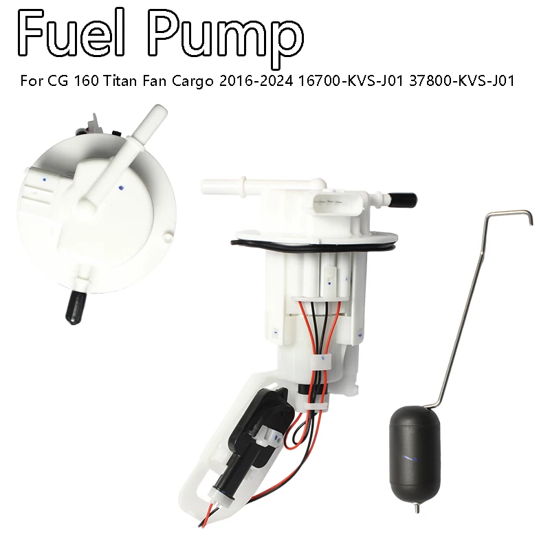 Complete Fuel Pump Assembly With Level Sender For CG 160 Titan Fan Cargo 2016-2024 16700-KVS-J01 Engine Replacement Part