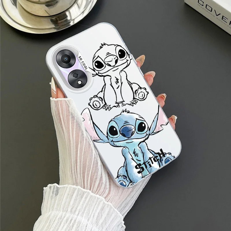 Disney Stitch is cute and handsome For OPPO Realme 5 8 10 11 i Pro C 2 15 20 21 31 33 35 53 55 9i Colorful Phone Case Soft Cover